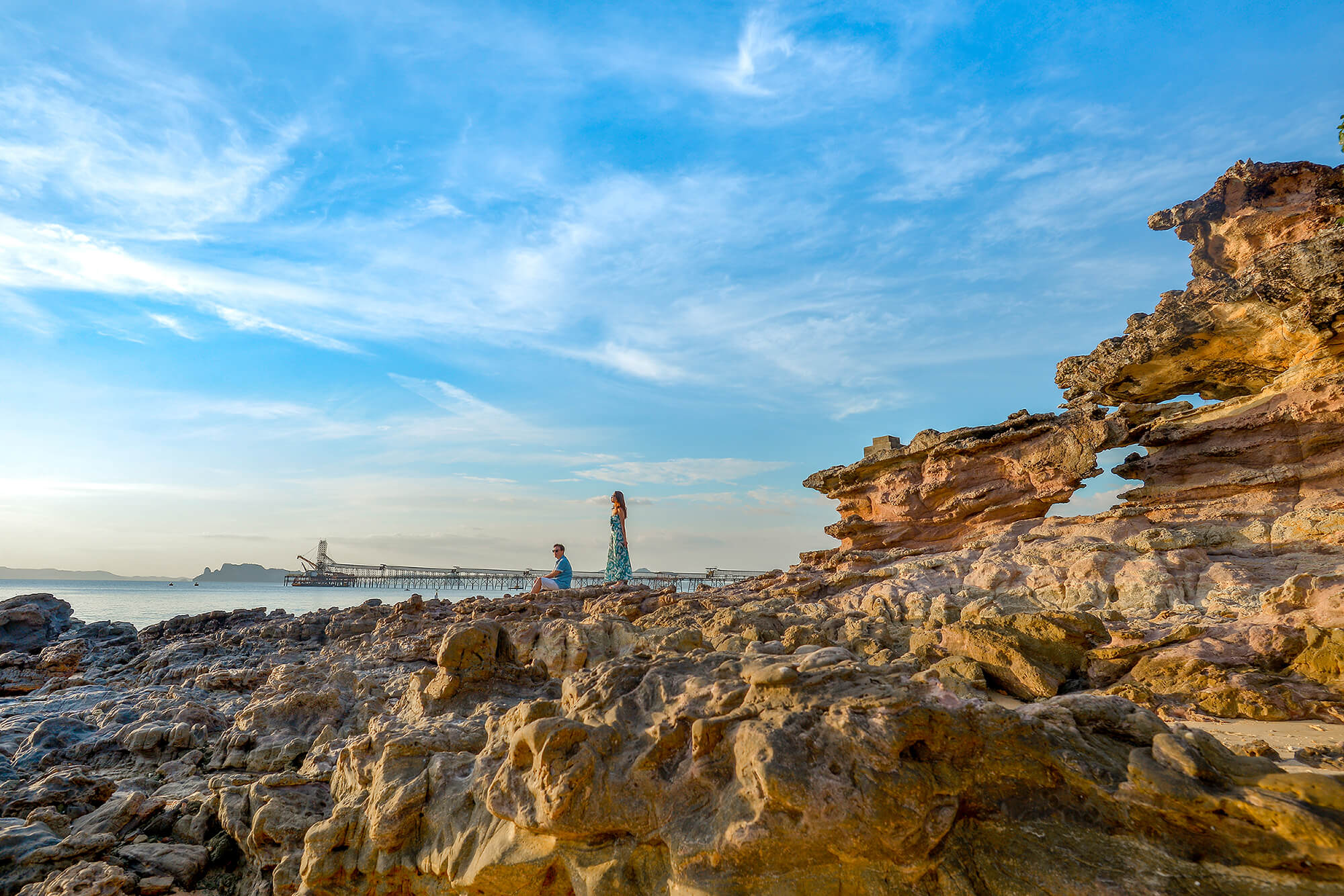 Krabi, Ao Nang Klong Muang Beach couples photoshoot