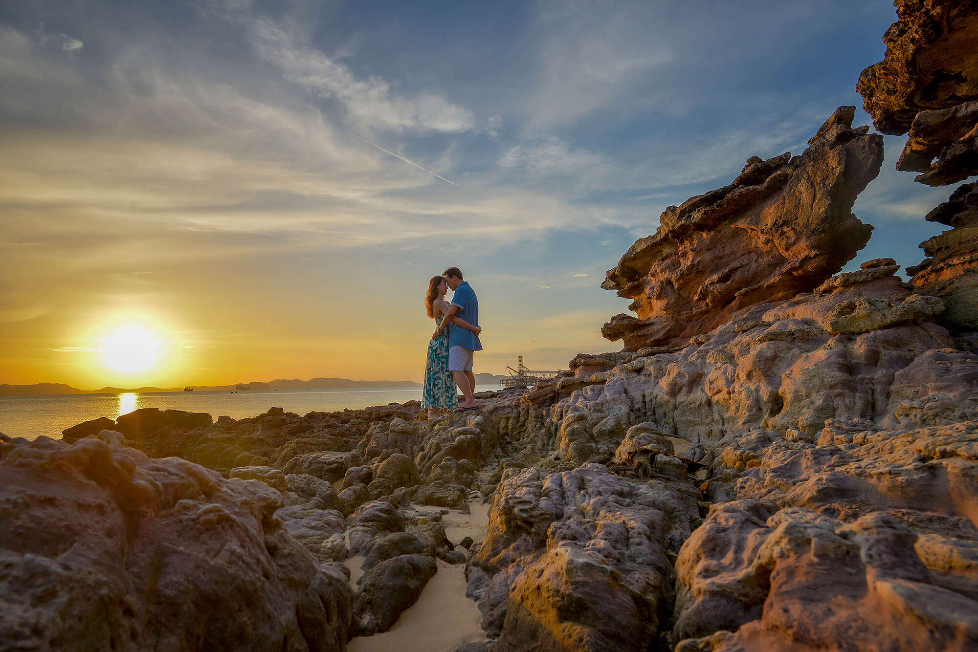 Krabi, Ao Nang Klong Muang Beach couples photoshoot