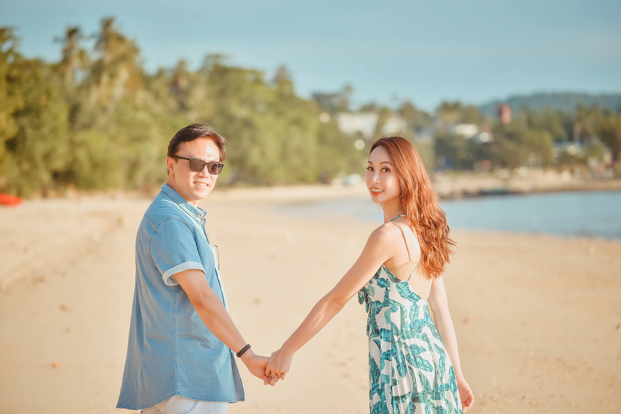 Krabi, Ao Nang Klong Muang Beach couples photoshoot